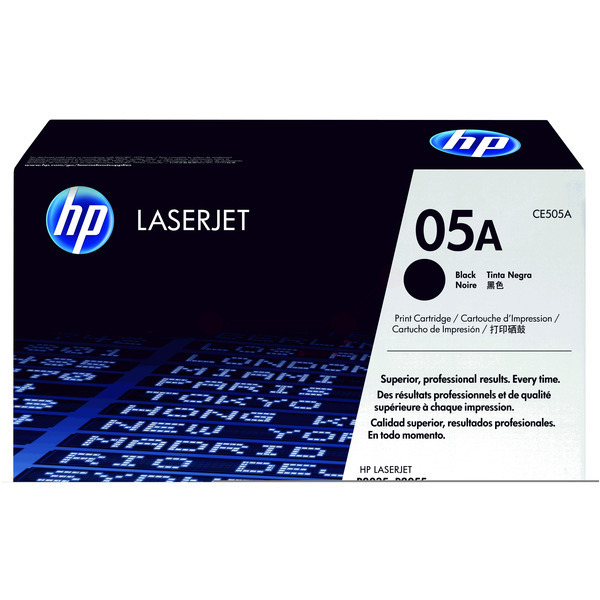 Laserový toner HP 05A (CE505A) black (čierna) - originálny