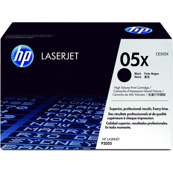 Laserový toner HP 05X (CE505X) black (čierna) - originálny