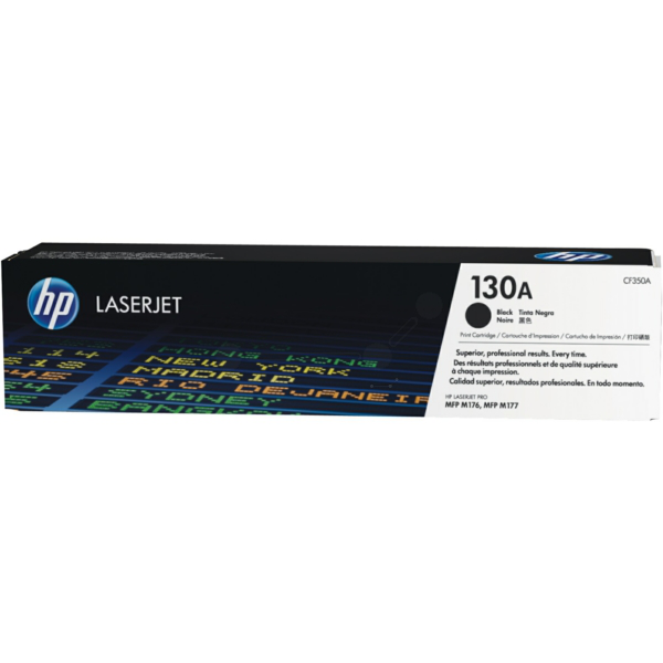 Laserový toner HP 130A (CF350A) black (čierna) - originálny