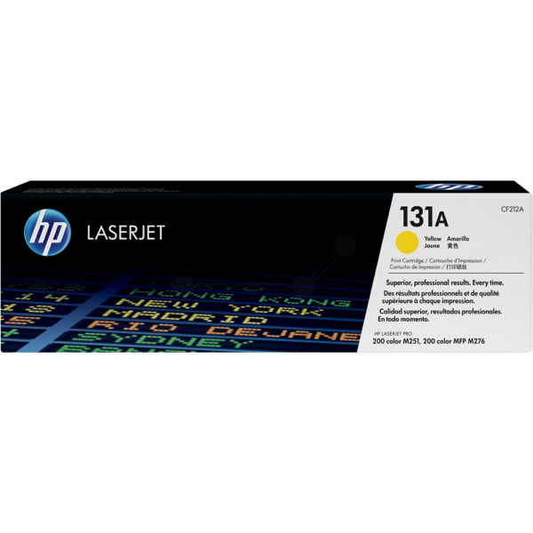 Laserový toner HP 131A (CF212A) yellow (žltá) - originálny