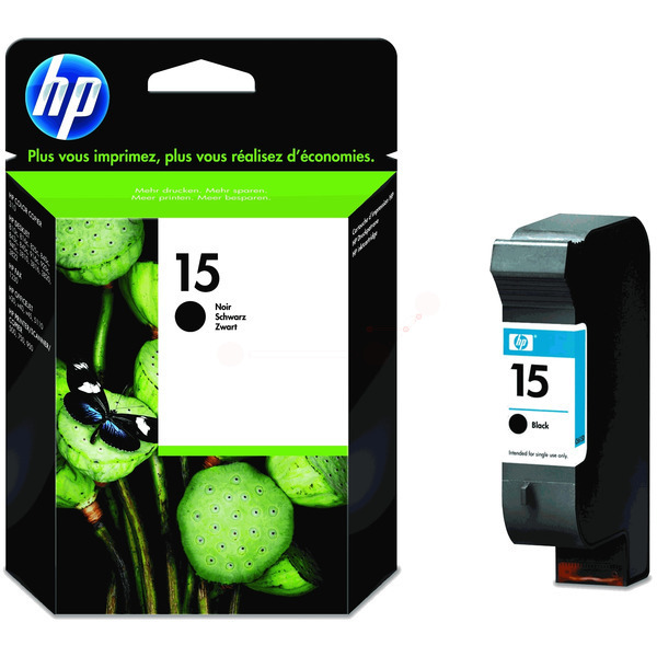 Farba do tlačiarne HP 15 (C6615DE) black (čierna) - originálna