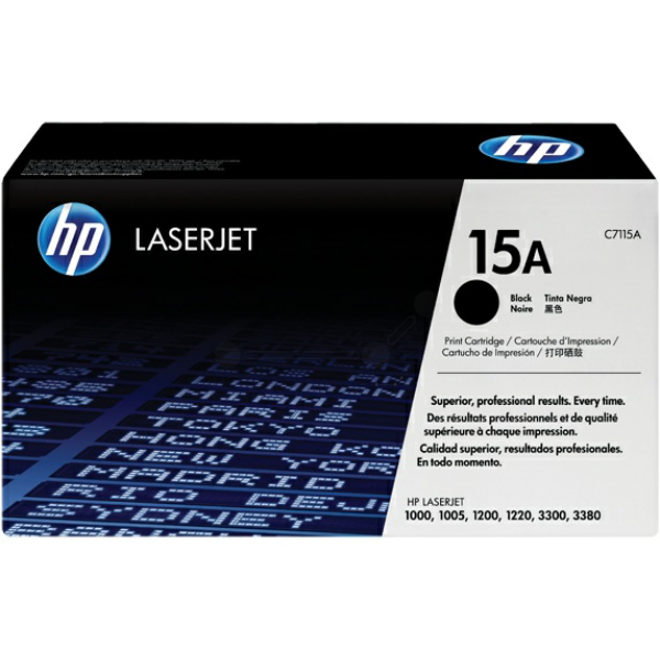 Laserový toner HP 15A (C7115A) black (čierna) - originálny