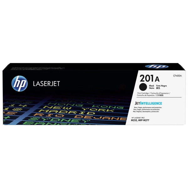 Laserový toner HP 201A (CF400A) black (čierna) - originálny