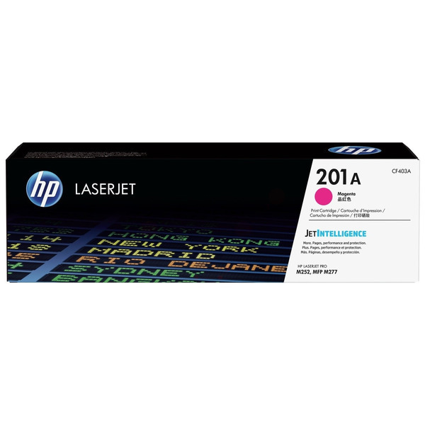 Laserový toner HP 201A (CF403A) magenta (purpurová) - originálny