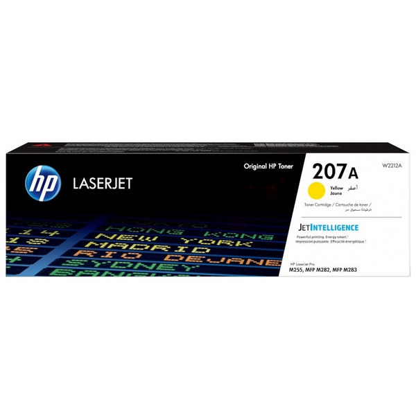 Laserový toner HP 207A (W2212A) yellow (žltá) - originálny