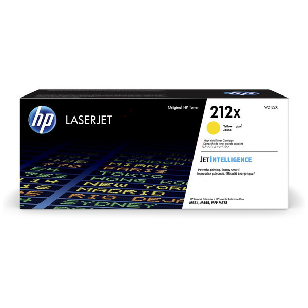 Laserový toner HP 212X (W2122X) yellow (žltá) - originálny