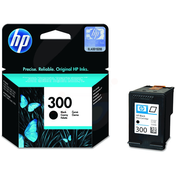 Farba do tlačiarne HP 300 (CC640EE) black (čierna) - originálna