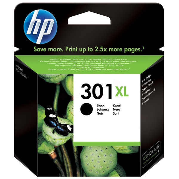 Farba do tlačiarne HP 301XL (CH563EE) black (čierna) - originálna