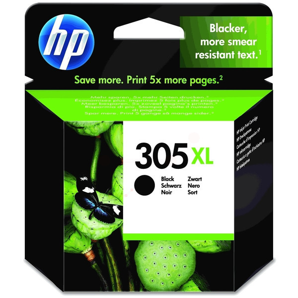 Farba do tlačiarne HP 305XL (3YM62AE) black (čierna) - originálna