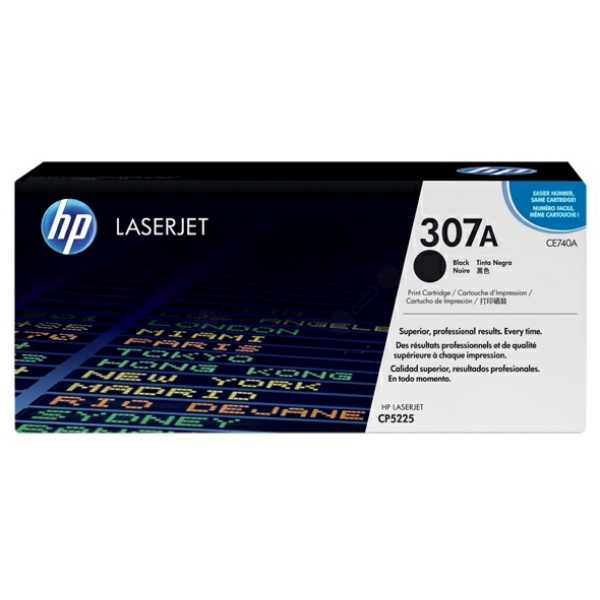 Laserový toner HP 307A (CE740A) black (čierna) - originálny