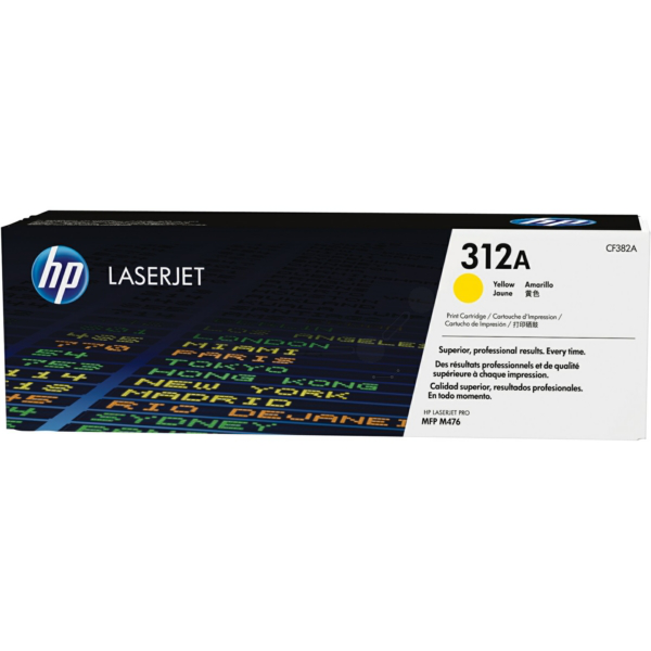 Laserový toner HP 312A (CF382A) yellow (žltá) - originálny