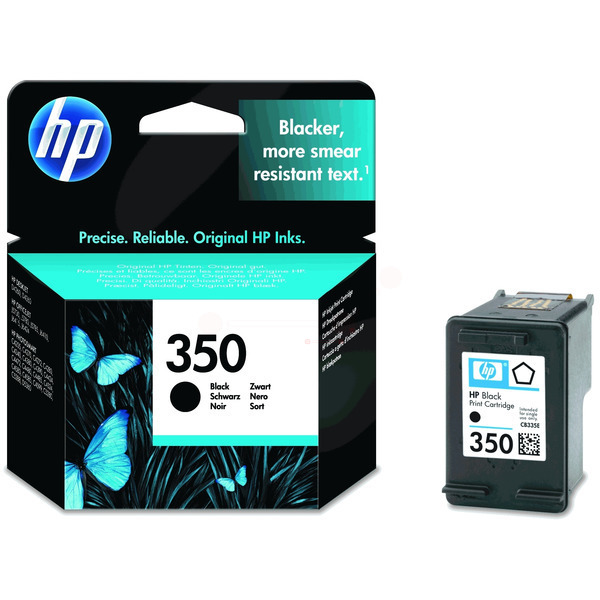Farba do tlačiarne HP 350 (CB335EE) black (čierna) - originálna