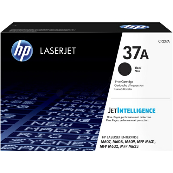 Laserový toner HP 37A (CF237A) black (čierna) - originálny