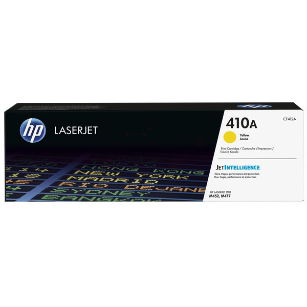 Laserový toner HP 410A (CF412A) yellow (žltá) - originálny