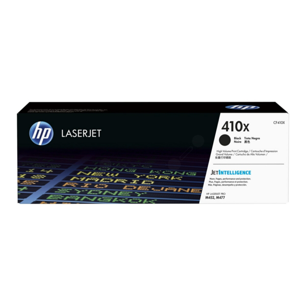 Laserový toner HP 410X (CF410X) black (čierna) - originálny