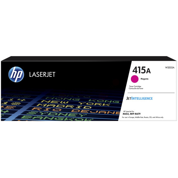 Laserový toner HP 415A (W2033A) magenta (purpurová) - originálny