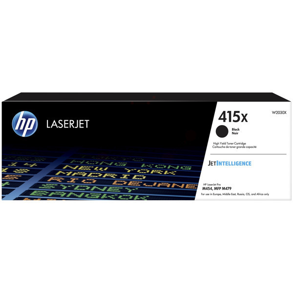 Laserový toner HP 415X (W2030X) black (čierna) - originálny