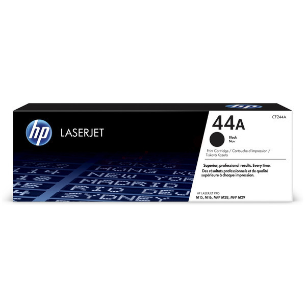 Laserový toner HP 44A (CF244A) black (čierna) - originálny