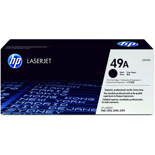 Laserový toner HP 49A (Q5949A) black (čierna) - originálny