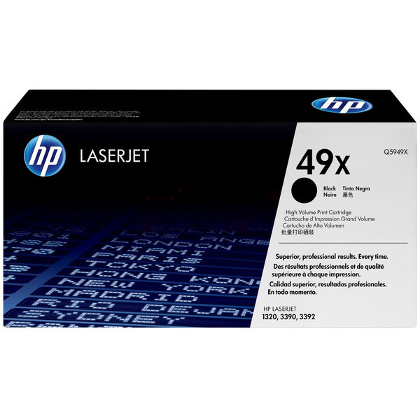 Laserový toner HP 49X (Q5949X) black (čierna) - originálny