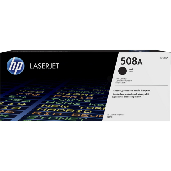 Laserový toner HP 508A (CF360A) black (čierna) - originálny