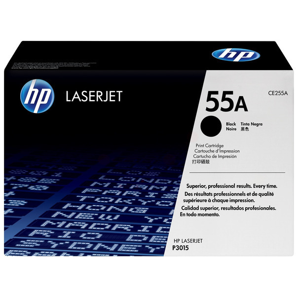 Laserový toner HP 55A (CE255A) black (čierna) - originálny
