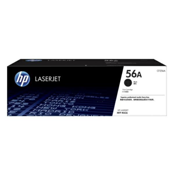 Laserový toner HP 56A (CF256A) black (čierna) - originálny