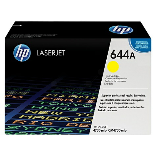 Laserový toner HP 644A (Q6462A) yellow (žltá) - originálny