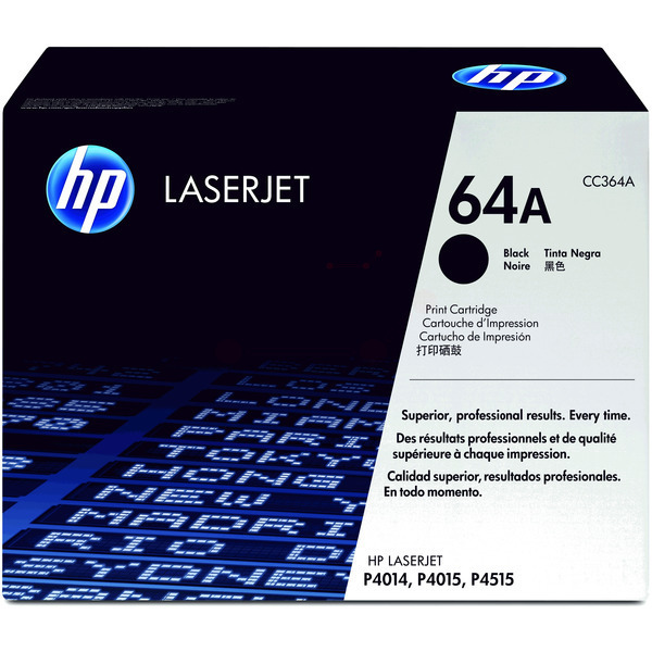 Laserový toner HP 64A (CC364A) black (čierna) - originálny