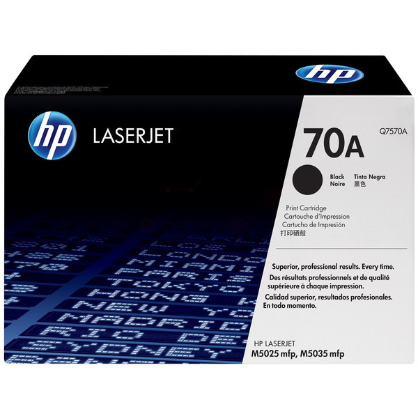 Laserový toner HP 70A (Q7570A) black (čierna) - originálny