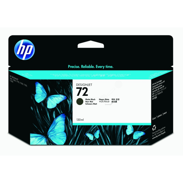Farba do tlačiarne HP 72 (C9403A) blackmatte (matná čierna) - originálna