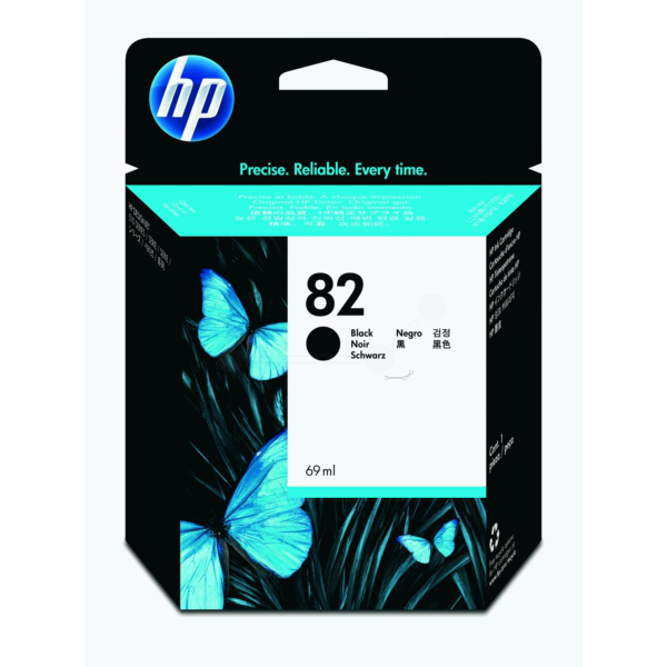 Farba do tlačiarne HP 82 (CH565A) black (čierna) - originálna