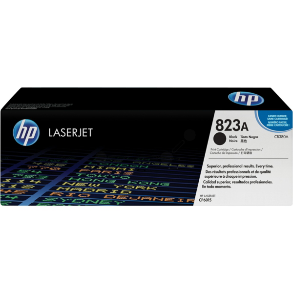 Laserový toner HP 823A (CB380A) black (čierna) - originálny