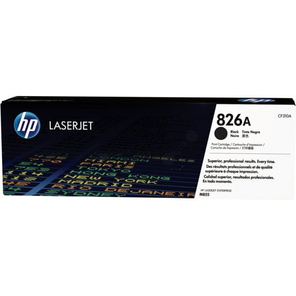 Laserový toner HP 826A (CF310A) black (čierna) - originálny