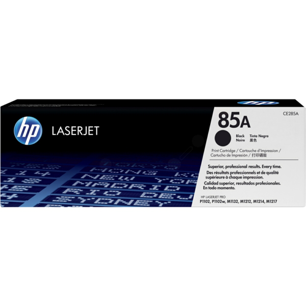 Laserový toner HP 85A (CE285A) black (čierna) - originálny