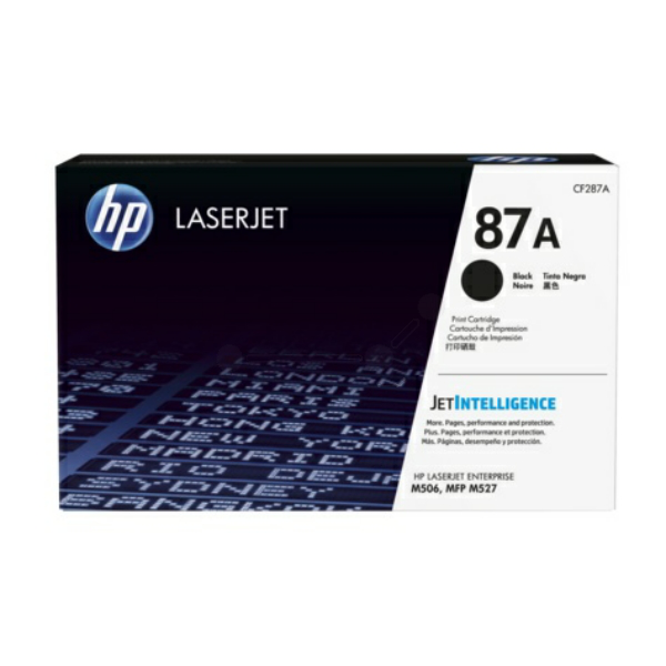 Laserový toner HP 87A (CF287A) black (čierna) - originálny