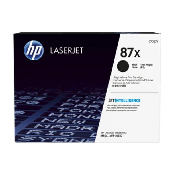 Laserový toner HP 87X (CF287X) black (čierna) - originálny