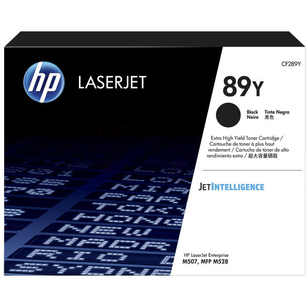 Laserový toner HP 89Y (CF289Y) black (čierna) - originálny
