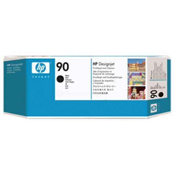 Tlačová hlava HP 90 (C5054A) black (čierna) - originálna