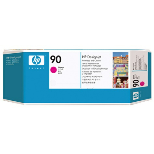 Tlačová hlava HP 90 (C5056A) magenta (purpurová) - originálna