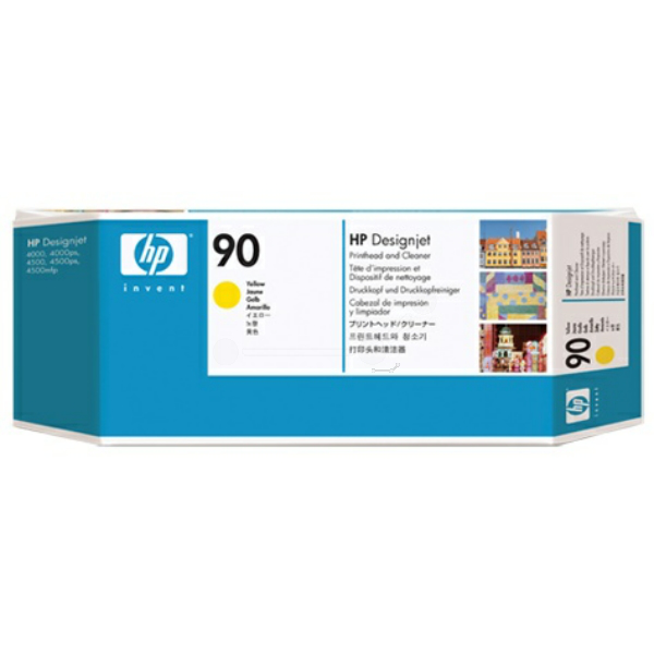 Tlačová hlava HP 90 (C5057A) yellow (žltá) - originálna