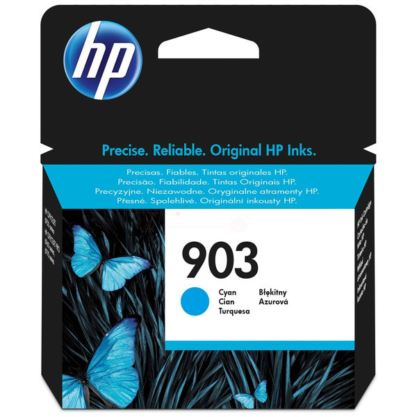 Farba do tlačiarne HP 903 (T6L87AE) cyan (azúrová) - originálna