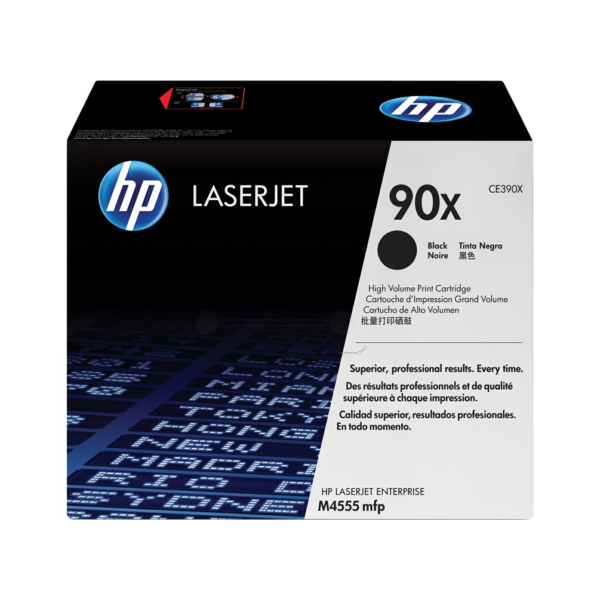 Laserový toner HP 90X (CE390X) black (čierna) - originálny