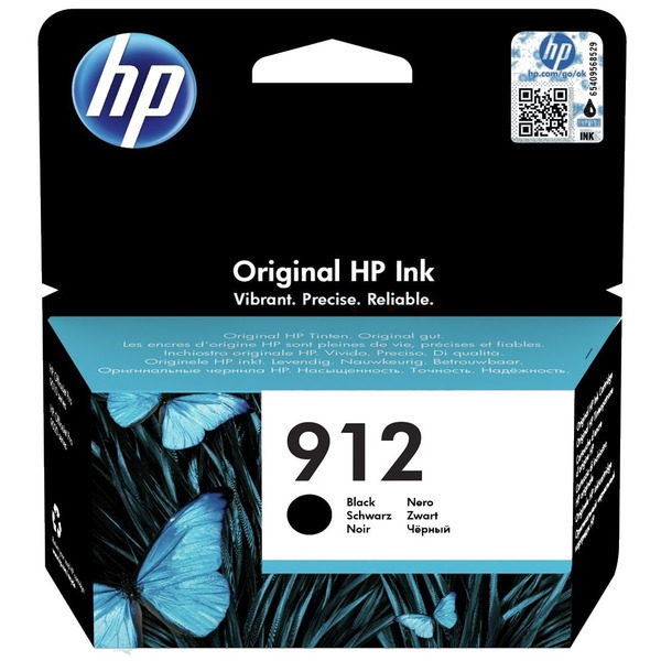 Farba do tlačiarne HP 912 (3YL80AE) black (čierna) - originálna