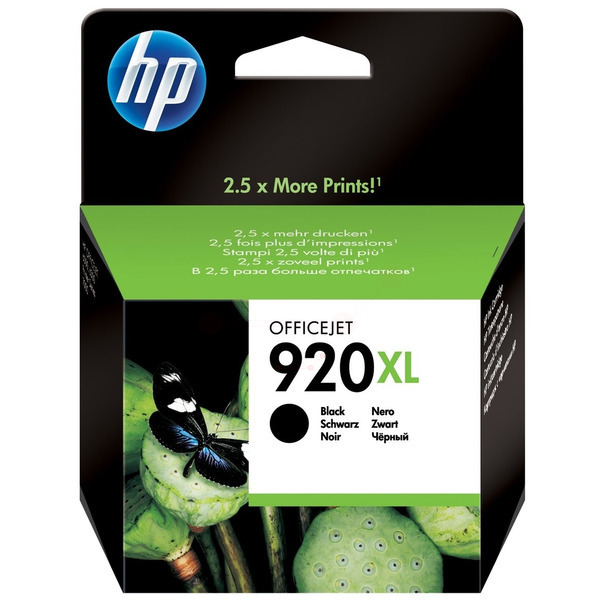 Farba do tlačiarne HP 920XL (CD975AE) black (čierna) - originálna
