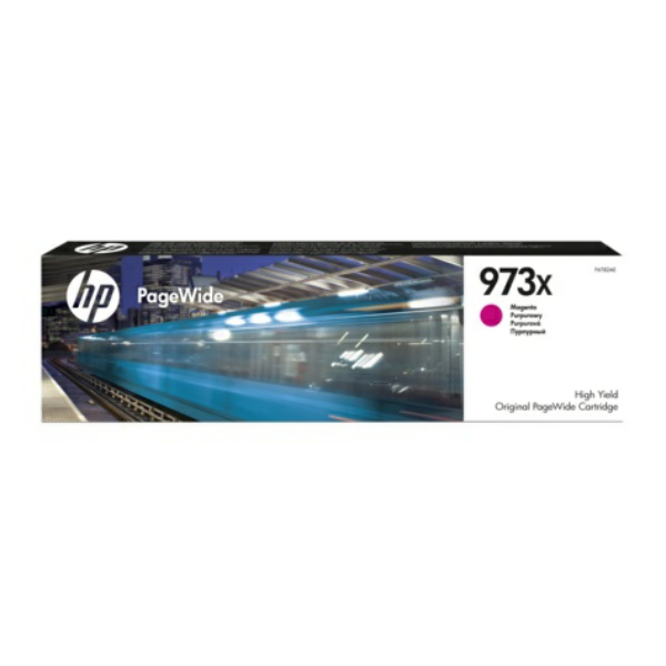 Farba do tlačiarne HP 973XL (F6T82AE) magenta (purpurová) - originálna