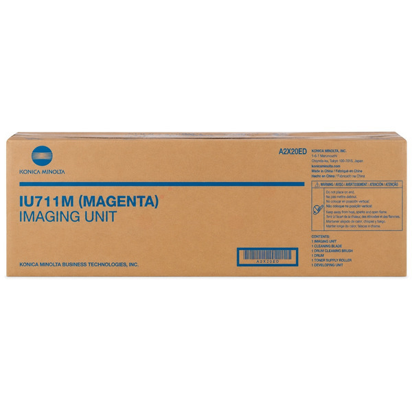 Optická jednotka Konica Minolta IU-711 (A2X20ED) magenta (purpurová) - originálna