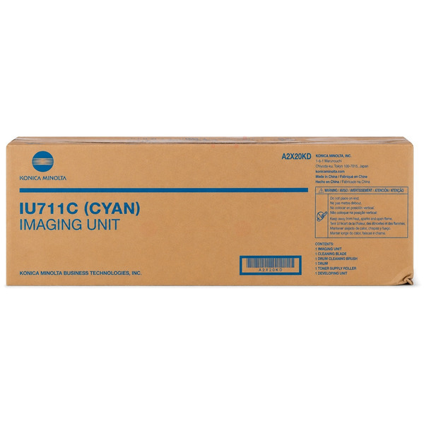 Optická jednotka Konica Minolta IU-711 (A2X20KD) cyan (azúrová) - originálna