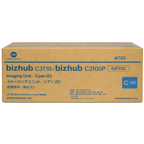Optická jednotka Konica Minolta IUP-23 (A7330KH) cyan (azúrová) - originálna