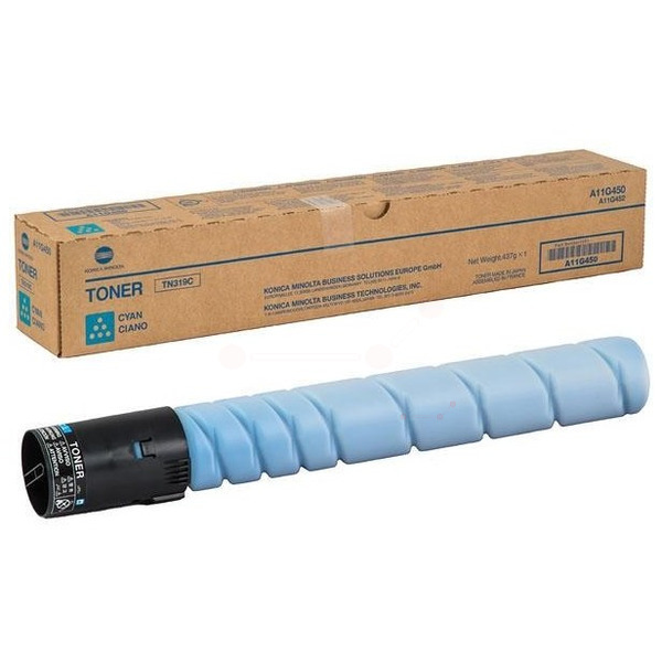 Laserový toner Konica Minolta TN-319 C (A11G450) cyan (azúrová) - originálny
